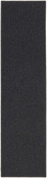 Custom Size Gaze Black Runner Rug