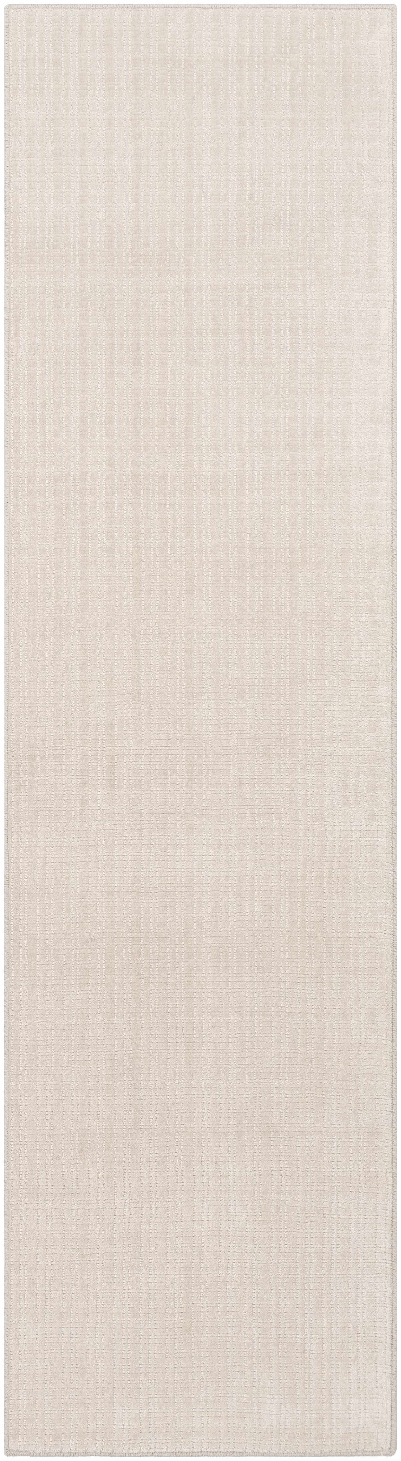 Custom Size Gunther Off White Hand Loomed Runner Rug