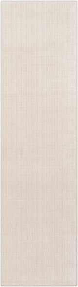 Custom Size Gunther Off White Hand Loomed Runner Rug