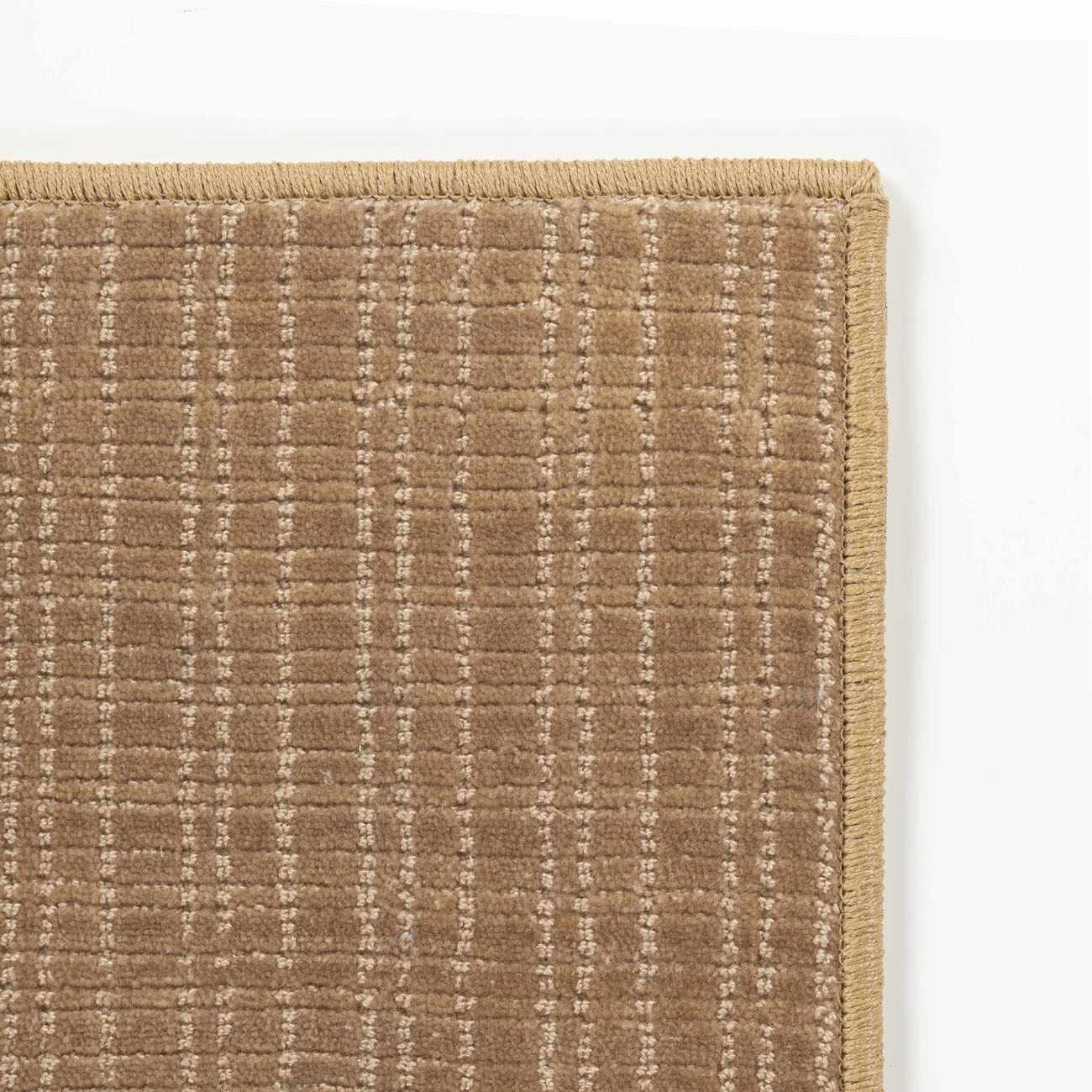 Custom Size Gunther Brown Hand Loomed Runner Rug