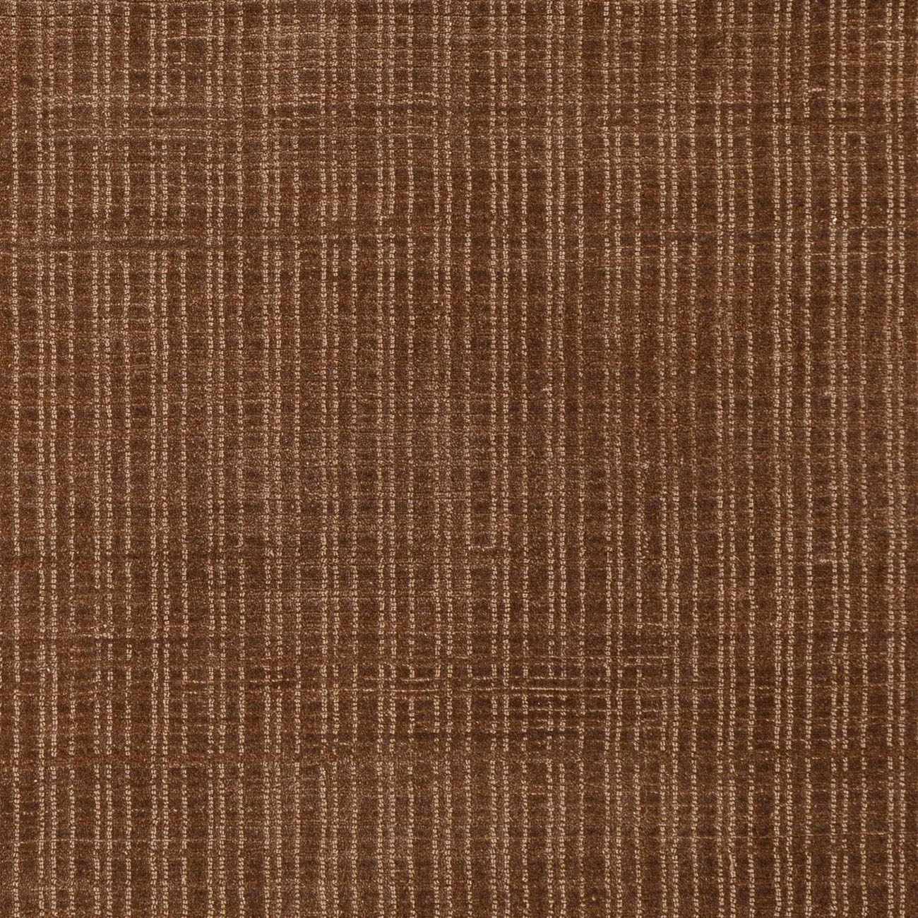 Custom Size Gunther Dark Brown Hand Loomed Runner Rug