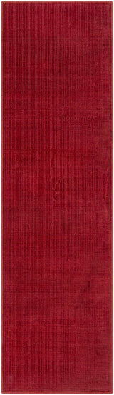 Custom Size Gunther Red Hand Loomed Runner Rug