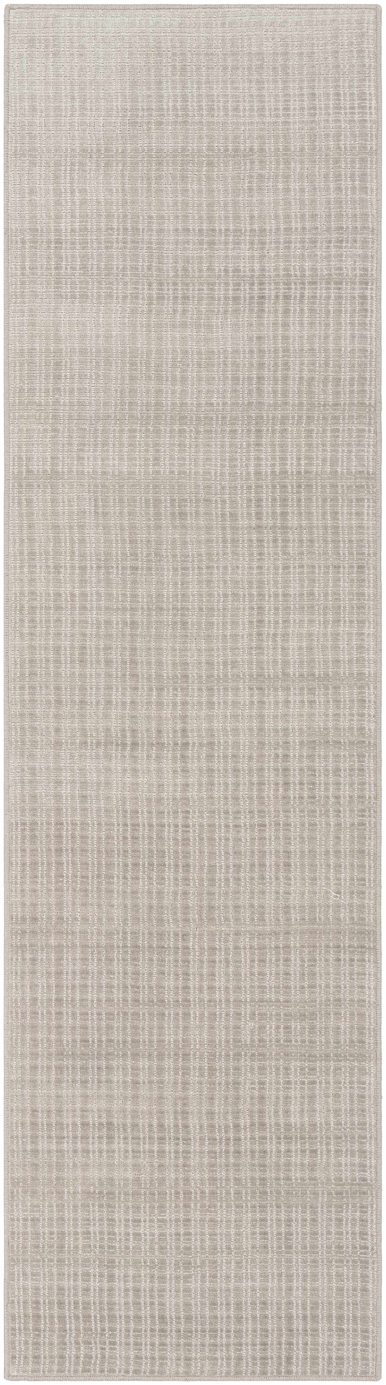 Custom Size Gunther Beige Hand Loomed Runner Rug