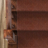 Custom Size Hawkins Dark Red Diamond Runner Rug