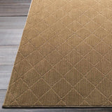 Custom Size Hawkins Brown Diamond Runner Rug