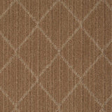 Custom Size Hawkins Brown Diamond Runner Rug