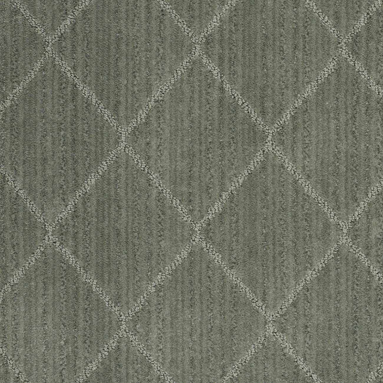 Custom Size Hawkins Green Diamond Runner Rug