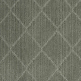 Custom Size Hawkins Green Diamond Runner Rug