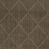 Custom Size Hawkins Medium Brown Diamond Runner Rug
