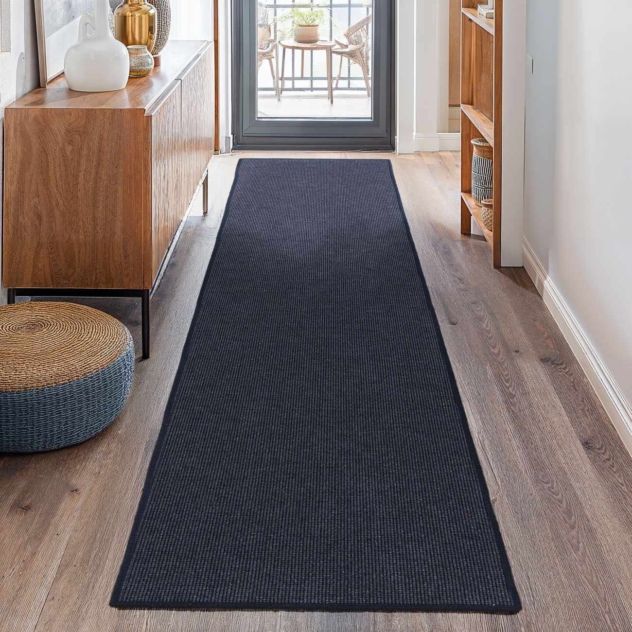 Custom Size Jones Teal Runner Rug