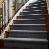 Custom Size Jones Charcoal Runner Rug
