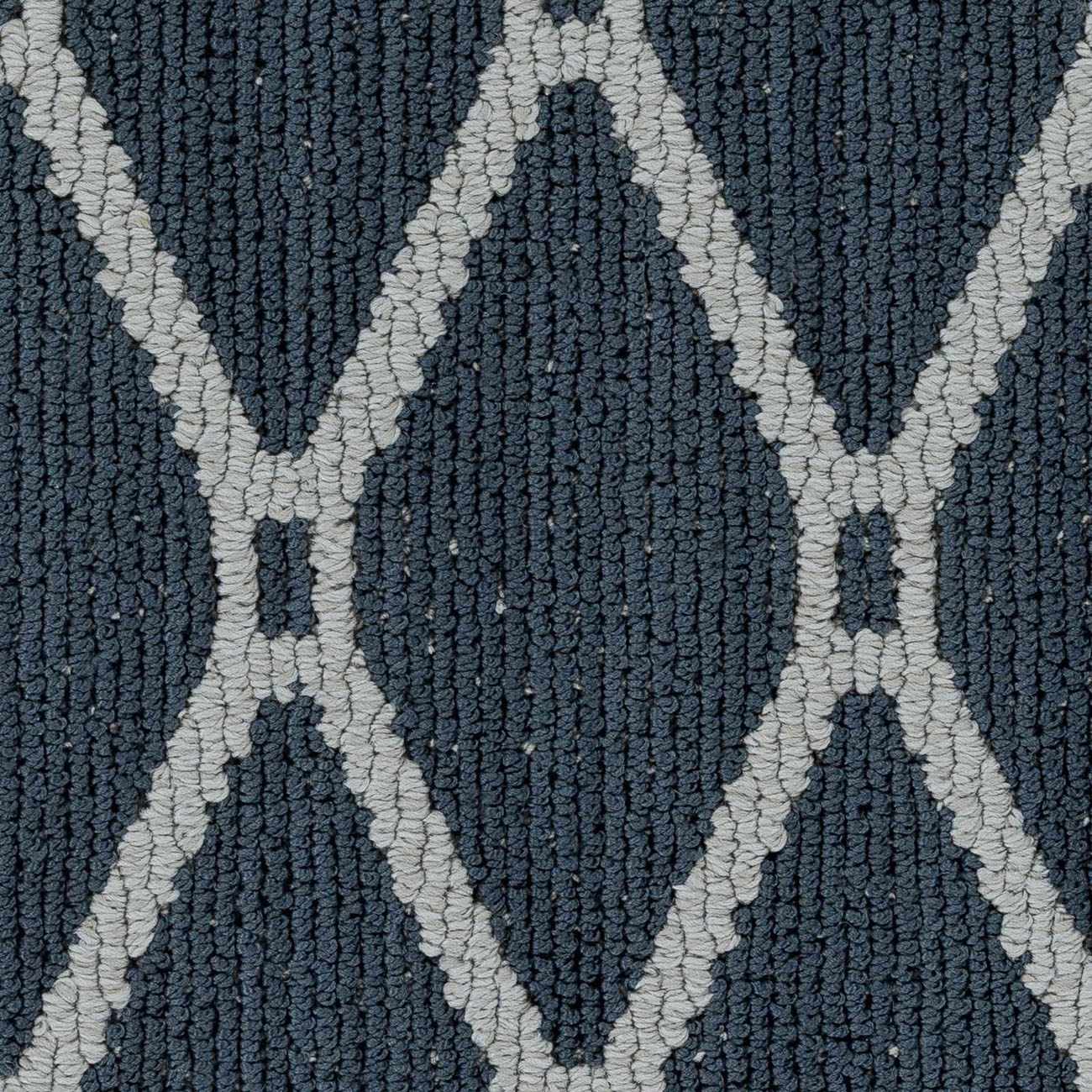 Custom Size Leilani Dark Blue Runner Rug