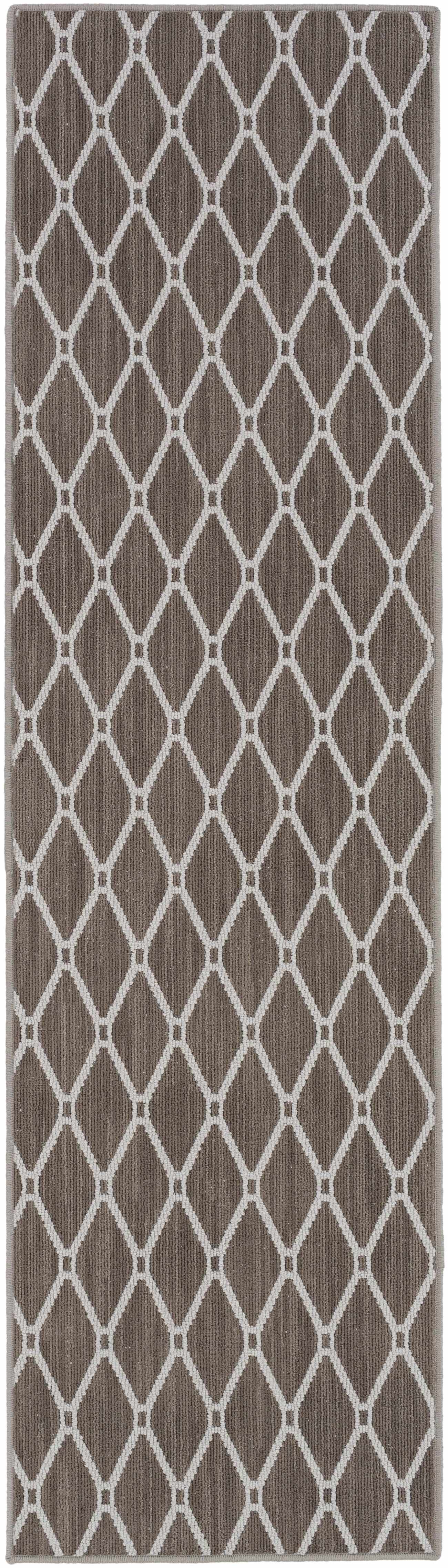 Custom Size Leilani Brown Runner Rug