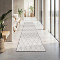 Custom Size Leilani Off White Runner Rug