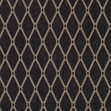 Custom Size Leilani Black Runner Rug