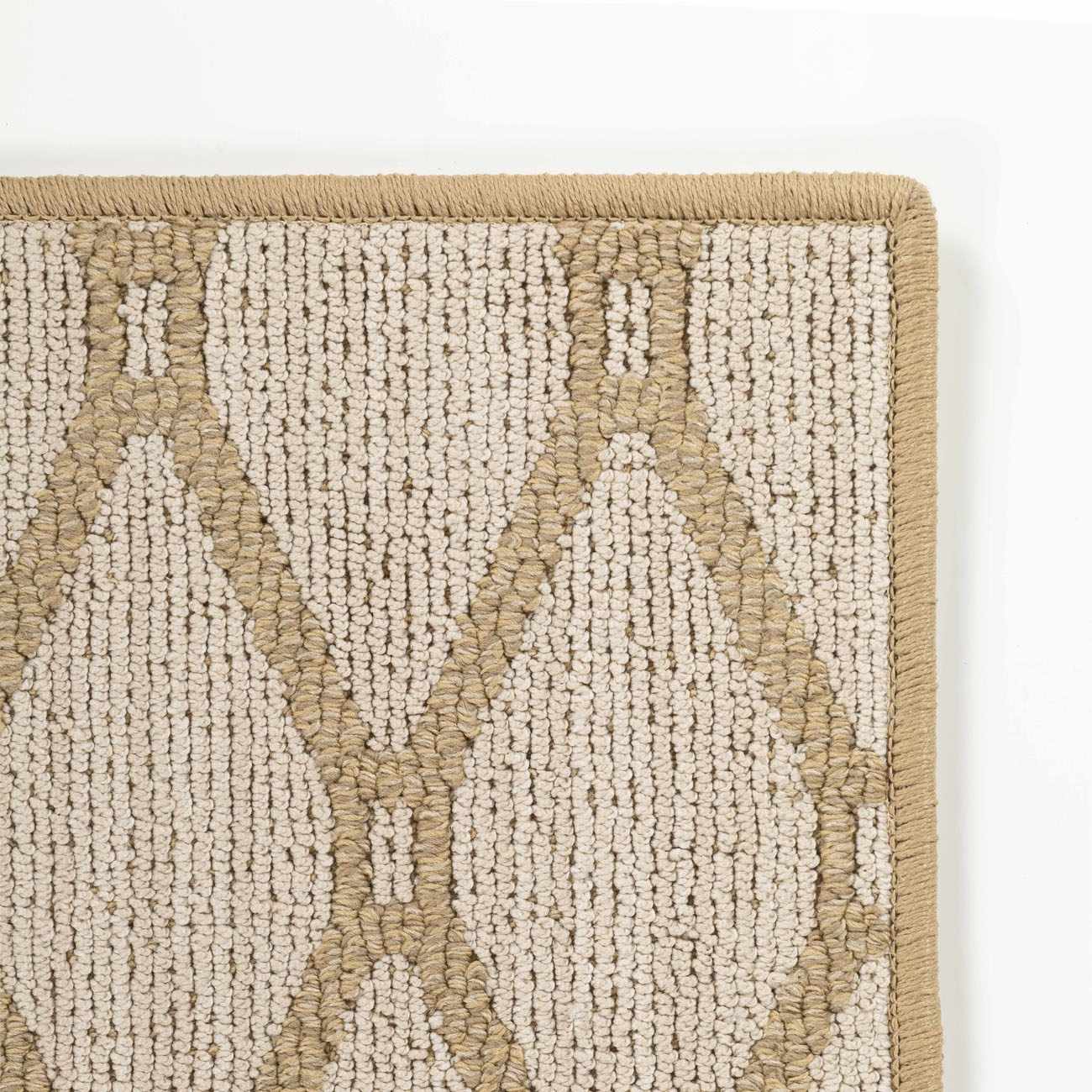 Custom Size Leilani Beige Runner Rug