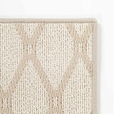 Custom Size Leilani Cream Runner Rug