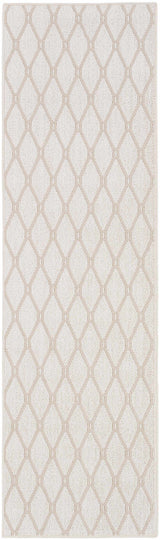 Custom Size Leilani Cream Runner Rug