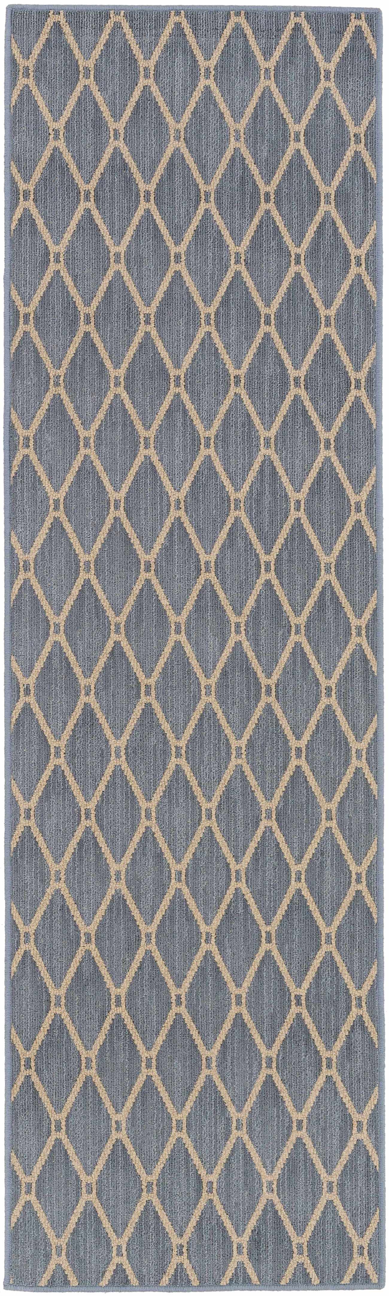 Custom Size Leilani Gray Runner Rug