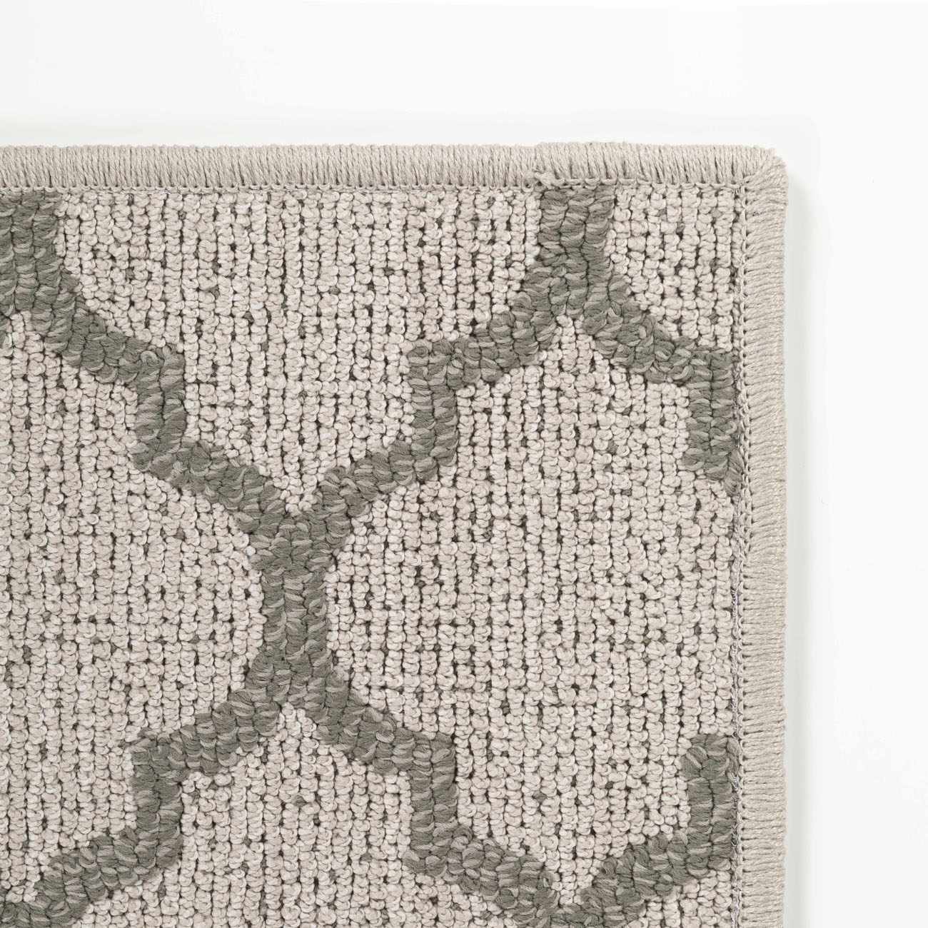 Custom Size Leora Off White Runner Rug