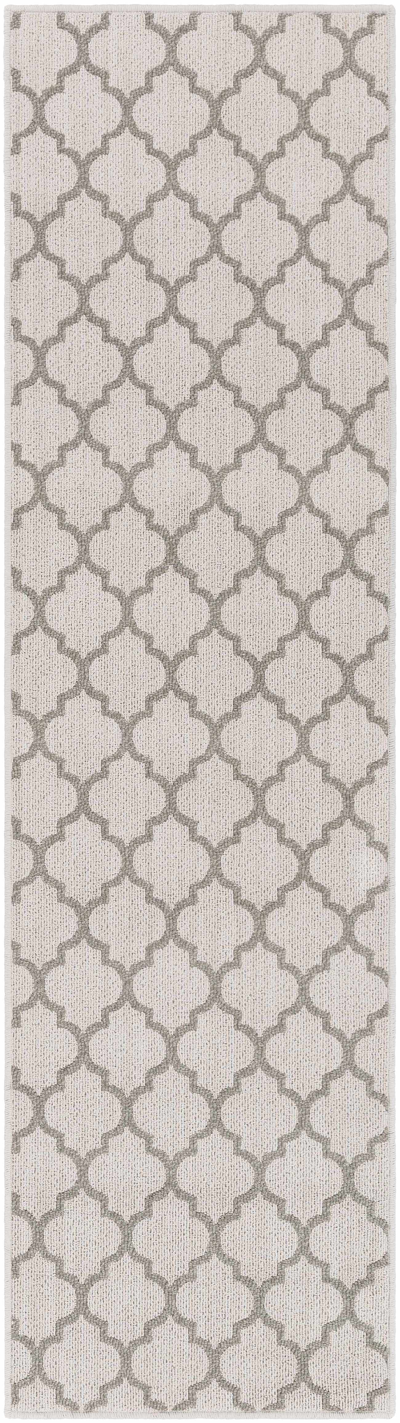 Custom Size Leora Off White Runner Rug