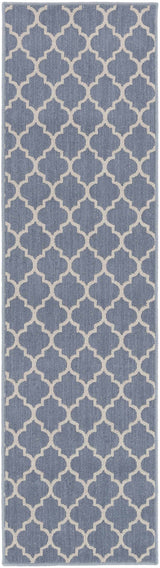 Custom Size Leora Dark Blue Runner Rug