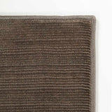 Custom Size Lori Dark Brown Hand Loomed Runner Rug