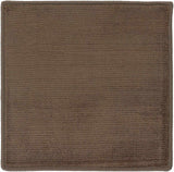 Custom Size Lori Dark Brown Hand Loomed Runner Rug
