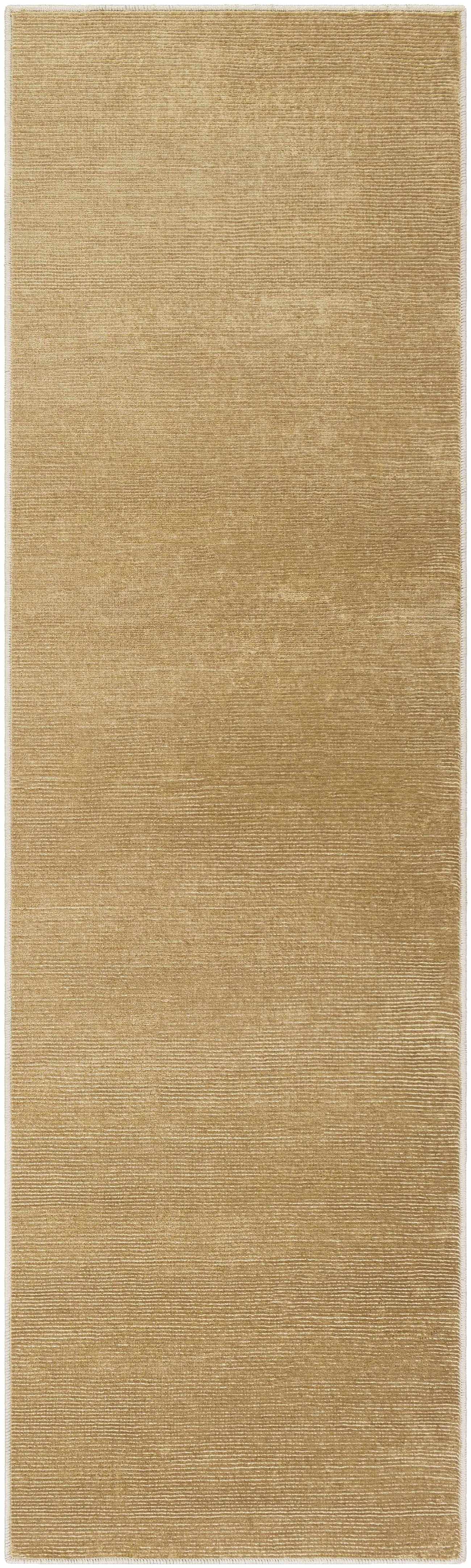 Custom Size Lori Light Brown Runner Rug