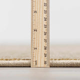 Custom Size Lori Light Brown Runner Rug