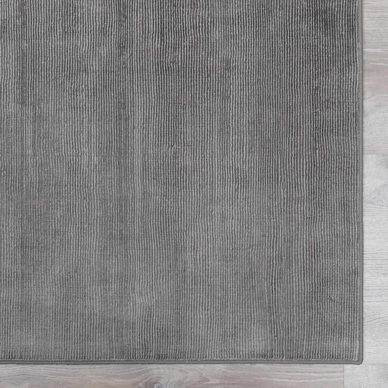 Custom Size Lori Light Gray Hand Loomed Runner Rug