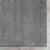 Custom Size Lori Light Gray Hand Loomed Runner Rug