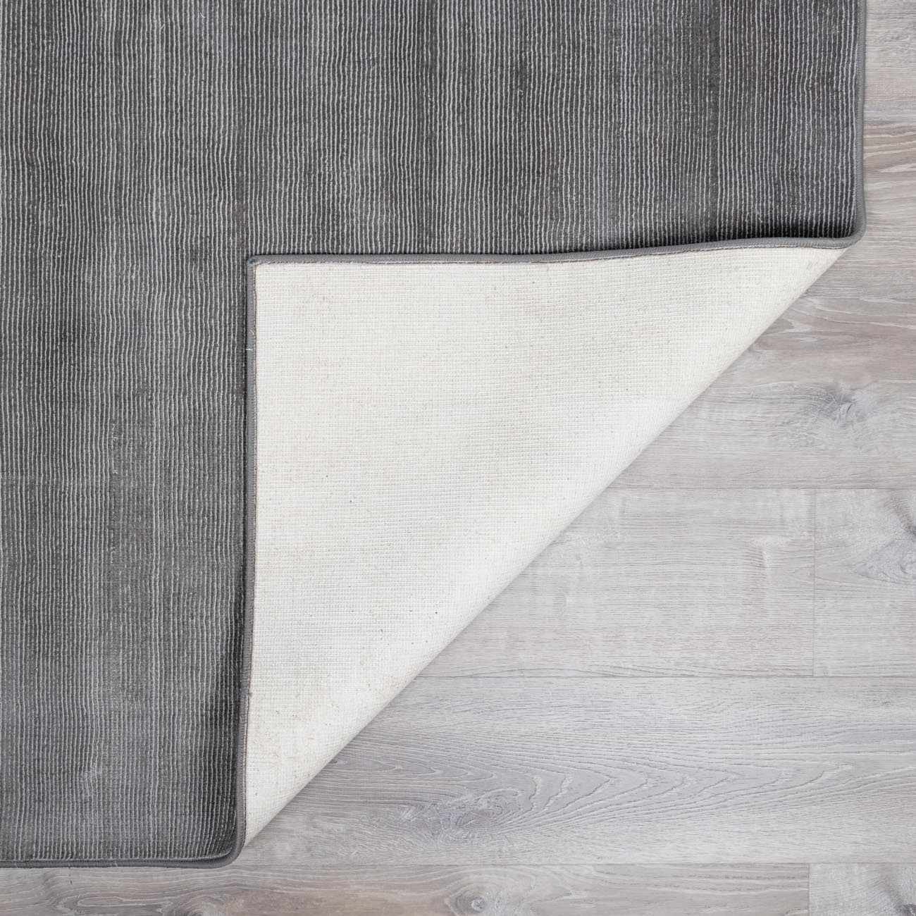 Custom Size Lori Light Gray Hand Loomed Runner Rug