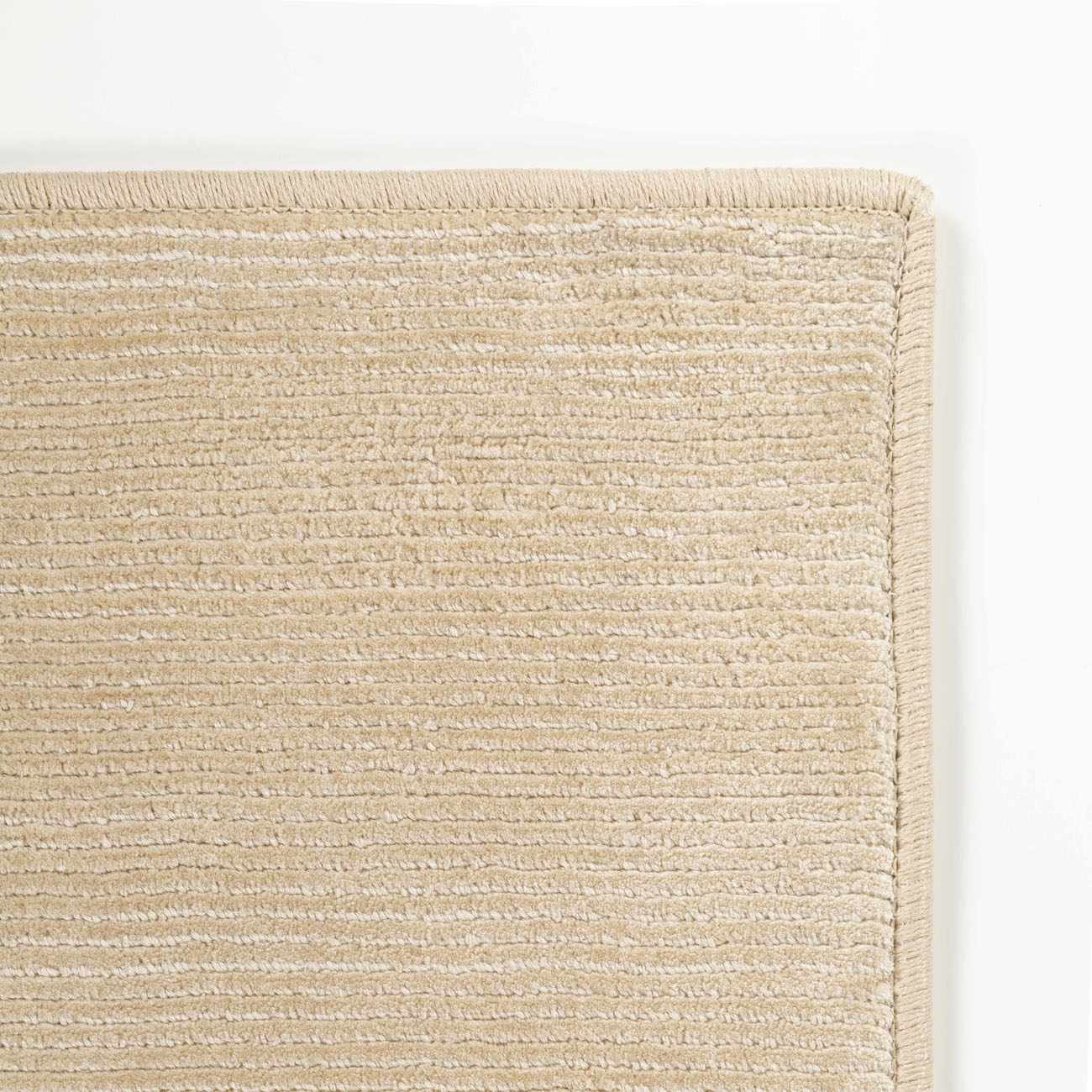 Custom Size Lori Beige Hand Loomed Runner Rug