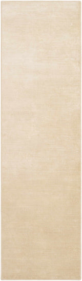 Custom Size Lori Beige Hand Loomed Runner Rug