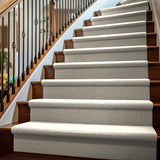 Custom Size Lori Ivory Hand Loomed Runner Rug