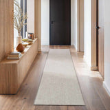 Custom Size Maeve Beige Runner Rug