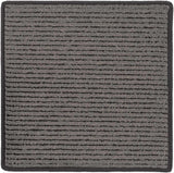 Custom Size Maeve Charcoal Runner Rug