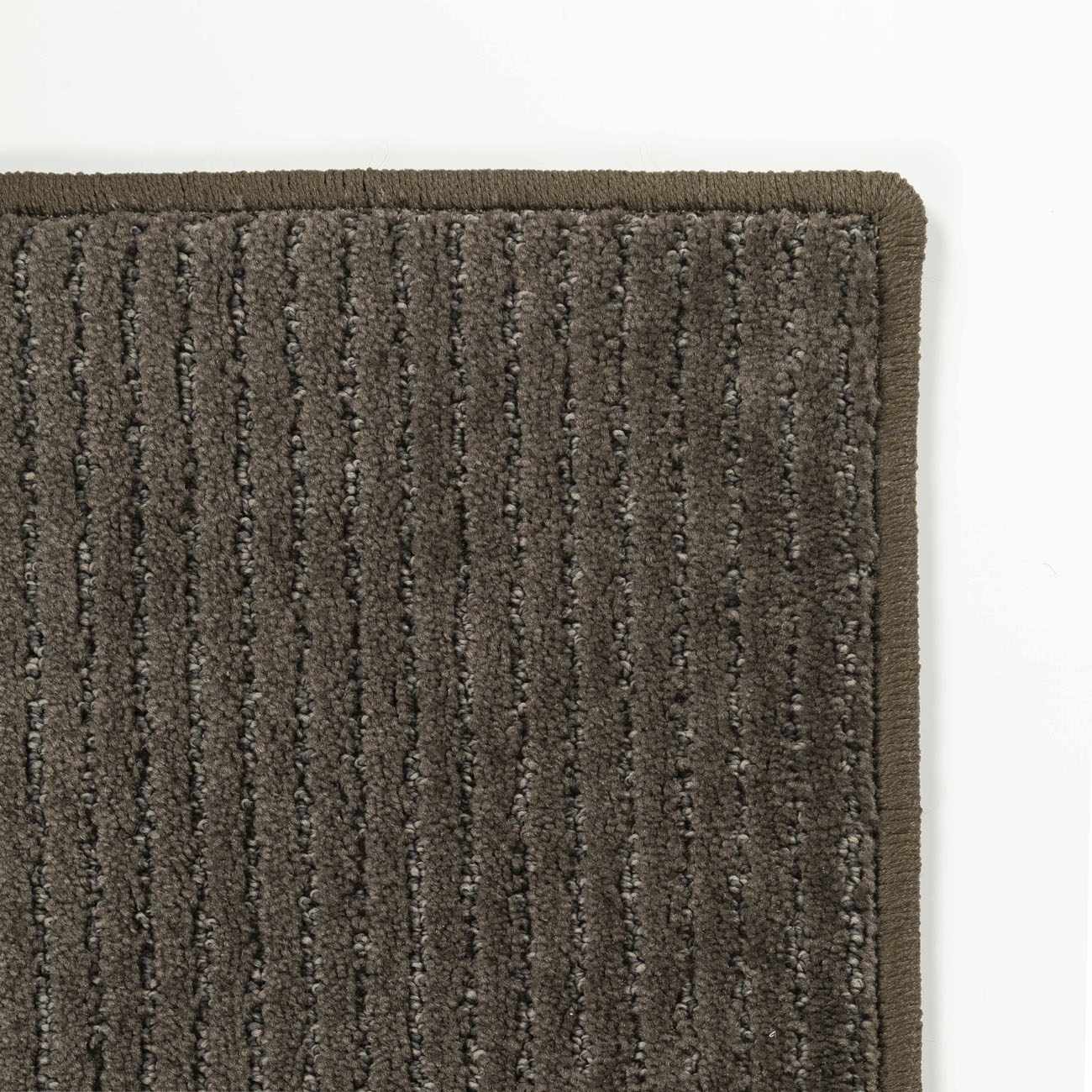 Custom Size Maeve Dark Brown Runner Rug