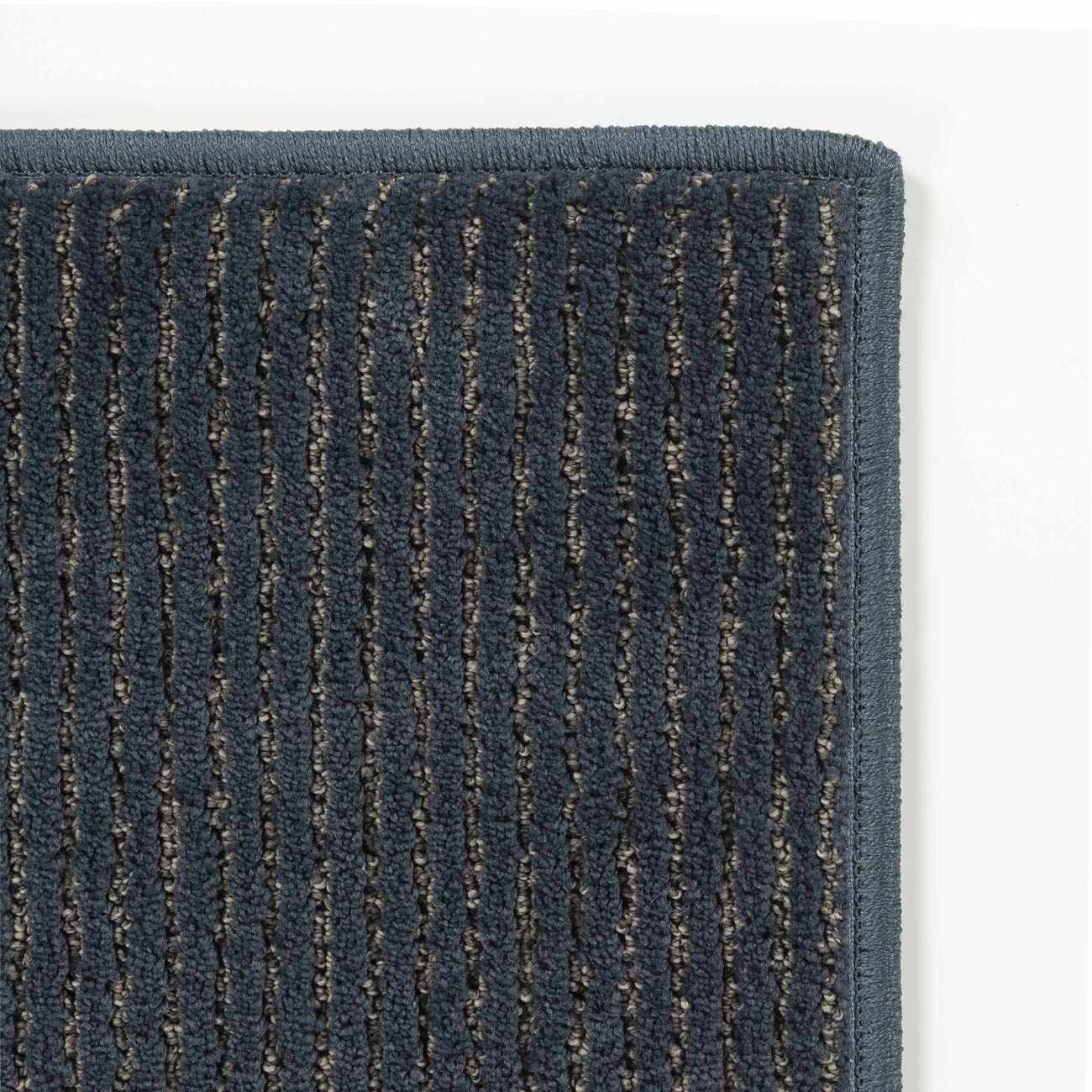Custom Size Navy Maeve Runner Rug