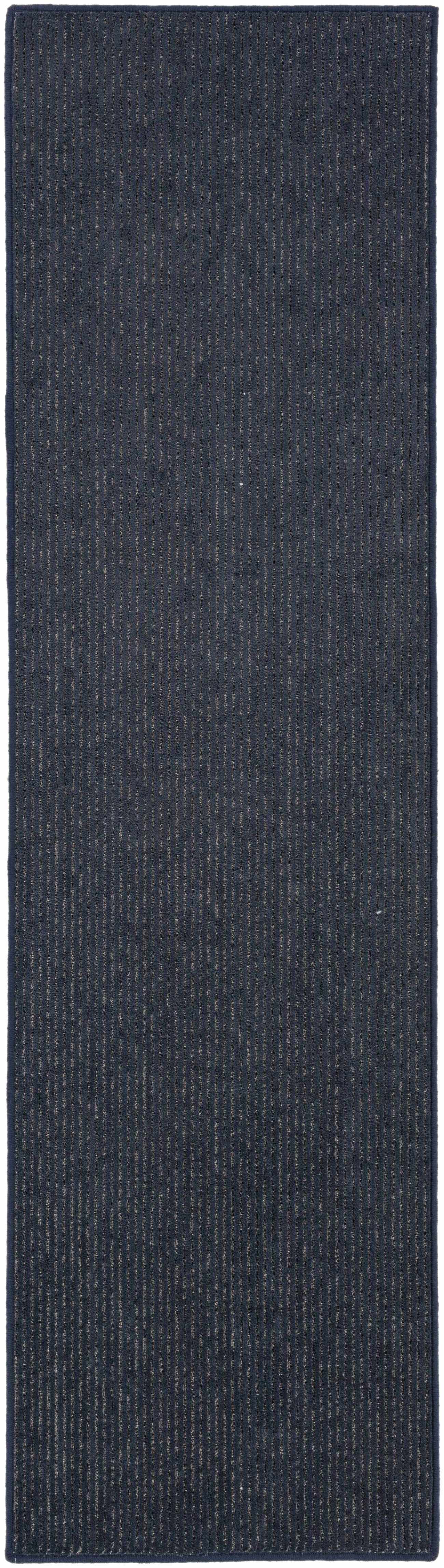 Custom Size Navy Maeve Runner Rug