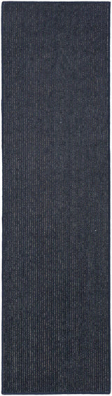 Custom Size Navy Maeve Runner Rug