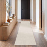 Custom Size Maeve Off White Runner Rug