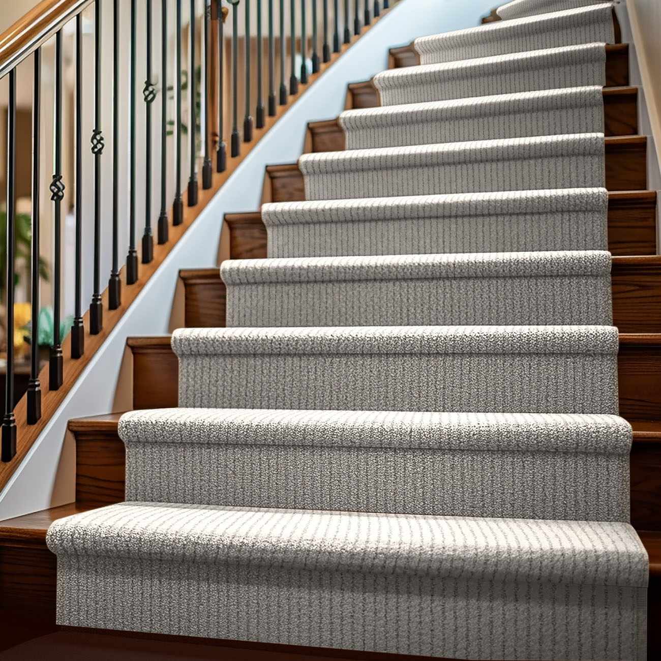 Custom Size Maeve Off White Runner Rug