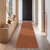 Custom Size Maeve Red Runner Rug