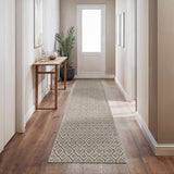 Custom Size Neil Dark Green Runner Rug