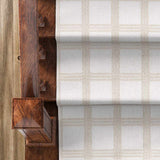 Custom Size Oretha Beige Checkered Runner Rug
