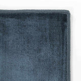 Custom Size Pamela Dark Blue Hand Loomed Runner Rug
