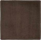 Custom Size Pamela Dark Brown Hand Loomed Runner Rug