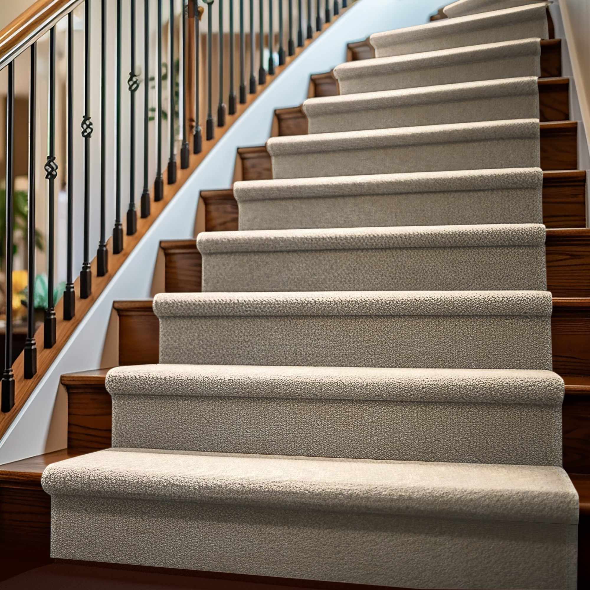Custom Size Pamela Beige Hand Loomed Runner Rug